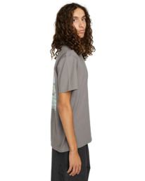 4 Open Hills - Camiseta de manga corta para hombre Negro ELYZT00580 Element