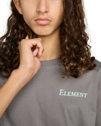 5 Open Hills - Camiseta de manga corta para hombre Negro ELYZT00580 Element