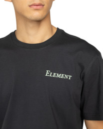 5 Open Hills - Short Sleeve T-Shirt for Men Black ELYZT00580 Element