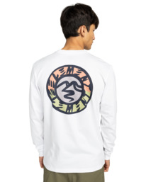 7 Path Ahead - Camiseta de manga larga para hombre Blanco ELYZT00581 Element