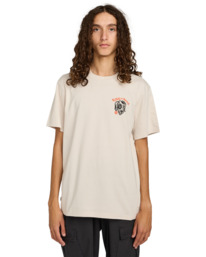 2 Timber Hobos - Short Sleeve T-Shirt for Men Beige ELYZT00582 Element