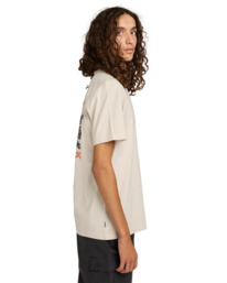 3 Timber Hobos - Short Sleeve T-Shirt for Men Beige ELYZT00582 Element