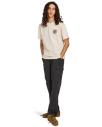 6 Timber Hobos - Short Sleeve T-Shirt for Men Beige ELYZT00582 Element