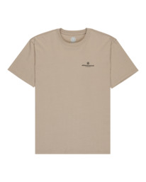 0 Bigfoot Walking - Short Sleeve T-Shirt for Men Beige ELYZT00584 Element