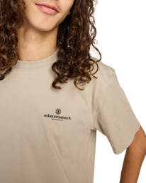 4 Bigfoot Walking - Short Sleeve T-Shirt for Men Beige ELYZT00584 Element