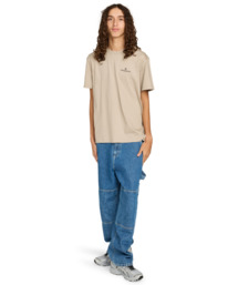 5 Bigfoot Walking - Short Sleeve T-Shirt for Men Beige ELYZT00584 Element