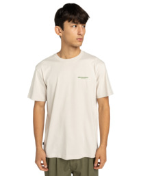 2 Bigfoot Trees - T-Shirt à manches courtes pour Homme Beige ELYZT00585 Element