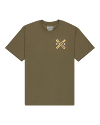 0 Timber Signs - T-Shirt für Männer Grün ELYZT00586 Element