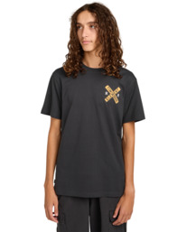 2 Timber Signs - T-Shirt für Männer Schwarz ELYZT00586 Element