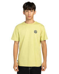 2 Path Ahead - Short Sleeve T-Shirt for Men Green ELYZT00589 Element