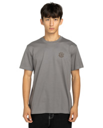 2 Path Ahead - T-Shirt à manches courtes pour Homme Noir ELYZT00589 Element