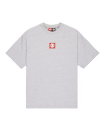 0 Square Logo - T-Shirt für Männer Grau ELYZT00590 Element