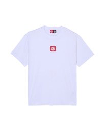 0 Square Logo - T-Shirt für Männer Weiss ELYZT00590 Element