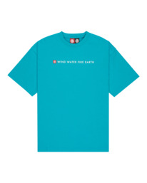 0 Substance - Short Sleeve T-Shirt for Men Blue ELYZT00592 Element