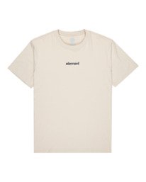 0 Lowcase Bp - Camiseta de manga corta para hombre Beige ELYZT00594 Element