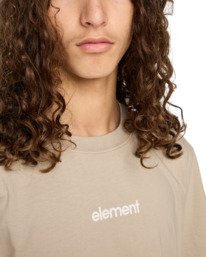 4 Lowcase Bp - T-Shirt à manches courtes pour Homme Beige ELYZT00594 Element