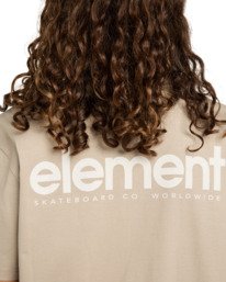 5 Lowcase Bp - T-Shirt à manches courtes pour Homme Beige ELYZT00594 Element