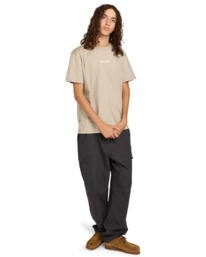 6 Lowcase Bp - T-Shirt à manches courtes pour Homme Beige ELYZT00594 Element