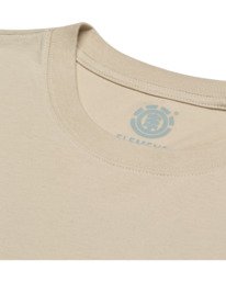 3 Blazin Chest - Camiseta de manga corta para hombre Beige ELYZT00595 Element