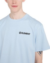 4 Blazin Chest - Short Sleeve T-Shirt for Men Blue ELYZT00595 Element