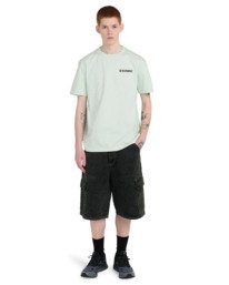 5 Blazin Chest - Short Sleeve T-Shirt for Men Green ELYZT00595 Element