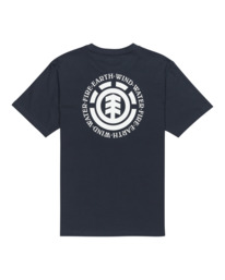 1 Seal Bp - Camiseta de manga corta para hombre Azul ELYZT00596 Element