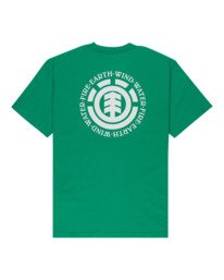 1 Seal Bp - Short Sleeve T-Shirt for Men Green ELYZT00596 Element