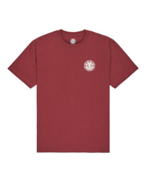 0 Seal Bp - Short Sleeve T-Shirt for Men Red ELYZT00596 Element