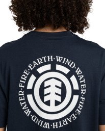 4 Seal Bp - Camiseta de manga corta para hombre Azul ELYZT00596 Element