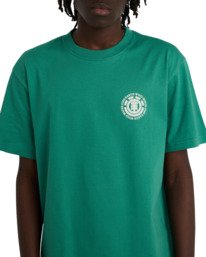 4 Seal Bp - Short Sleeve T-Shirt for Men Green ELYZT00596 Element