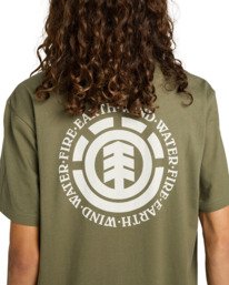 7 Seal Bp - T-Shirt für Männer Grün ELYZT00596 Element