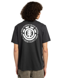 6 Seal Bp - Short Sleeve T-Shirt for Men Black ELYZT00596 Element