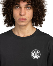 3 Seal Bp - Short Sleeve T-Shirt for Men Black ELYZT00596 Element