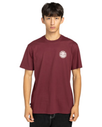 2 Seal Bp - Short Sleeve T-Shirt for Men Red ELYZT00596 Element