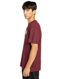 3 Seal Bp - Short Sleeve T-Shirt for Men Red ELYZT00596 Element