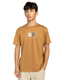 0 Dual - T-Shirt für Männer Braun ELYZT00602 Element