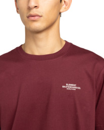 5 Element Co - T-Shirt für Männer Rot ELYZT00603 Element
