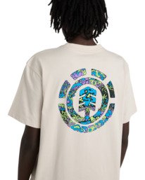 7 Swamps - T-Shirt f&uuml;r M&auml;nner Beige ELYZT00621 Element