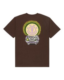 0 Fortune - T-Shirt f&uuml;r M&auml;nner Braun ELYZT00623 Element