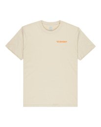 0 Fortune - Short Sleeve T-Shirt for Men Beige ELYZT00623 Element