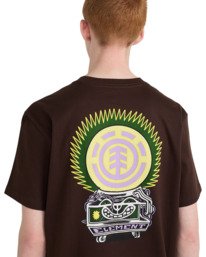 7 Fortune - T-Shirt f&uuml;r M&auml;nner Braun ELYZT00623 Element