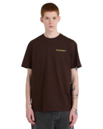 2 Fortune - T-Shirt f&uuml;r M&auml;nner Braun ELYZT00623 Element