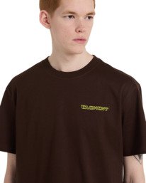 4 Fortune - T-Shirt f&uuml;r M&auml;nner Braun ELYZT00623 Element