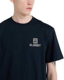 4 Inner Workings - T-shirt de manga curta para Homem Azul ELYZT00624 Element