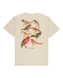 1 Orni - Short Sleeve T-Shirt for Men Beige ELYZT00626 Element