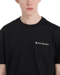 4 New Heights - Short Sleeve T-Shirt for Men Black ELYZT00627 Element