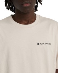 3 New Heights - T-Shirt f&uuml;r M&auml;nner Beige ELYZT00627 Element