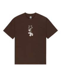 0 Keychain - Short Sleeve T-Shirt for Men Brown ELYZT00631 Element