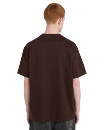 6 Keychain - Short Sleeve T-Shirt for Men Brown ELYZT00631 Element