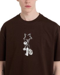 4 Keychain - Short Sleeve T-Shirt for Men Brown ELYZT00631 Element